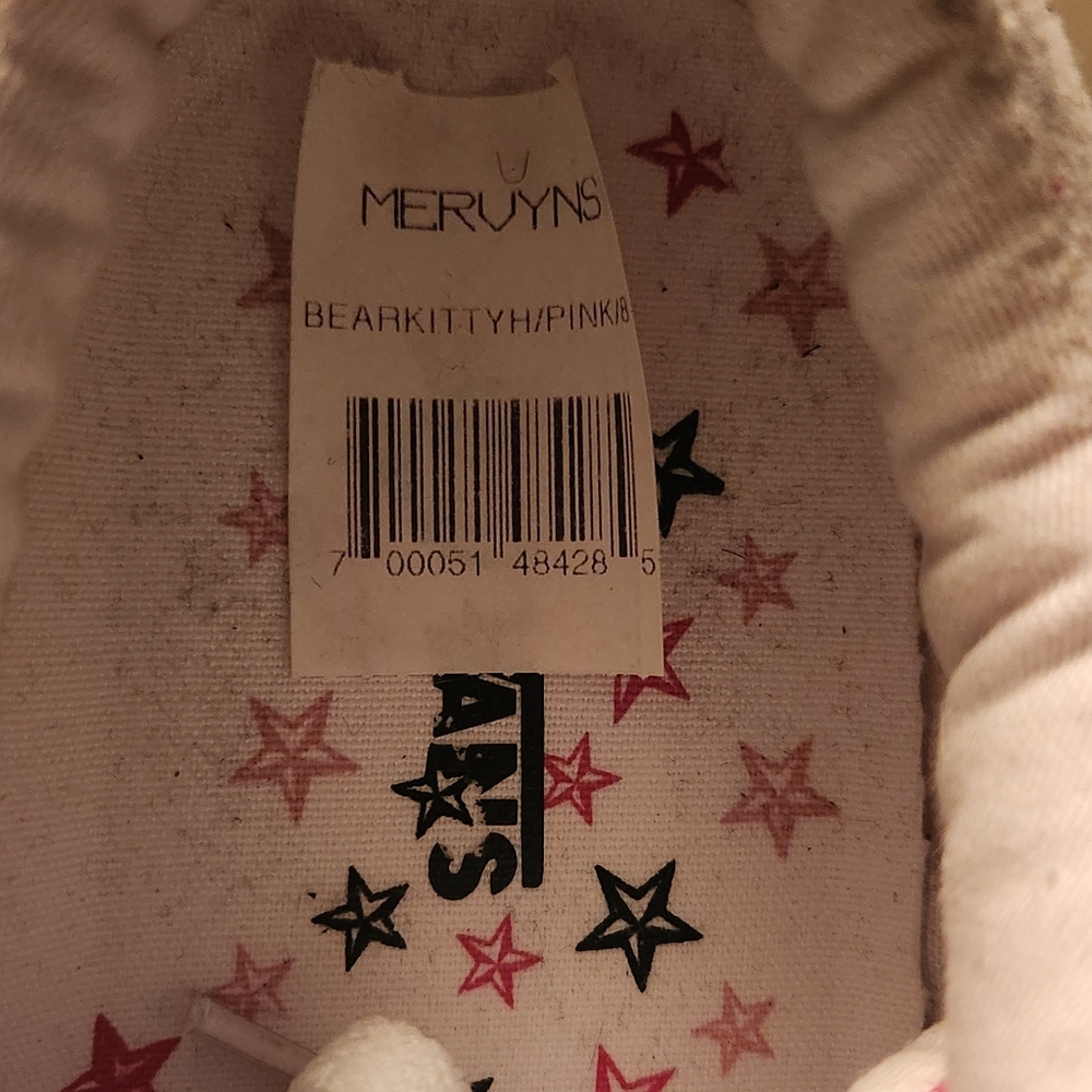 Vans Bearkitty Skate Shoes with Stars - Picture 6 of 9